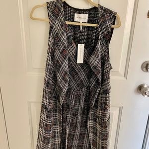 BCBGeneration Women’s Patches Long Vest